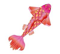 CQJRGF Koi Kite Large Kites for Adults Easy Carrying Easy Assembly Easy Flyer Kites Beach Kites for Travel Backyard Beach Beginners(Red)