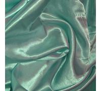 CQL Satin Fabric by The Metre - 60 Inch Wide Satin Roll for Wedding Dresses, Bespoke Tailoring & Decoration Projects - Soft, Smooth, Silk-Like Finish(Duck Egg,25 Metre)