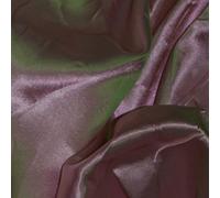 CQL Satin Fabric by The Metre - 60 Inch Wide Satin Roll for Wedding Dresses, Bespoke Tailoring & Decoration Projects - Soft, Smooth, Silk-Like Finish(Aubergine,10 Metre)