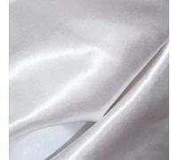 CQL Satin Fabric by The Metre - 60 Inch Wide Satin Roll for Wedding Dresses, Bespoke Tailoring & Decoration Projects - Soft, Smooth, Silk-Like Finish(White,25 Metre)