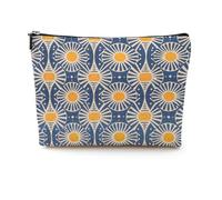 CQM Christian, Lawyer, Frenchie, Boho & Funny Gifts for Women, Travel & Birthday Presents Themed Makeup & Cosmetic Bags, Vintage Boho design, 9.6 x 7.4 inches