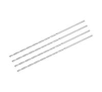 CQMLWSDNW 4pcs 160mmx 3.2mm Extra Long Drill Bit Twist Drill Bits High-Speed Steel Straight Shank CQMLWSDNW