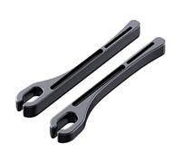 CQOIMQ 2 Pcs Car Seat Gap Filler for Audi A6 C6 sedan 2004 2005 2006 2007 2008 2009 2010 2011, Stop Things From Dropping Drop Blocker Car Accessories,Black