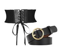 CQQNIU 1 Girdle, 1 Belt, Women'S Tight Belt, Fashionable Waist Strap, Personalized Belt Decoration