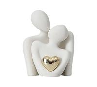 CQQNIU 1 Set Of Couple Hugging Ornaments, Artistic Ornaments, Fashionable Simple Ornaments, Creative Character Ornaments, Home Decoration