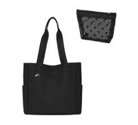 CQQNIU 1 Shoulder Bag, 1 Storage Bag, Black, Convenient, Simple, Large Capacity, Fashion Bag