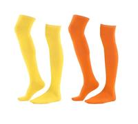 CQQNIU 2 Pairs Of Over-The-Knee Socks, Simple And Versatile Socks, Dance Socks, Elastic And Comfortable Women'S Socks, Clothing Accessories
