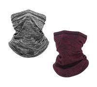 CQQNIU 2 Pieces Of Adjustable Neck Gaiters, Neck Warmers, Elastic Neck Gaiters, Multifunctional Neck Gaiters, Suitable For Cycling, Skiing And Mountain Climbing