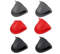 CQQNIU 3 Pairs Of Insulated Gloves, Silicone Anti-Scald Gloves, Mini Oven Gloves, Non-Slip Gloves, Kitchen Tools