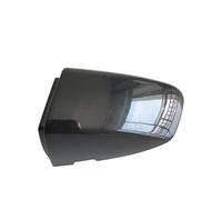 CQRBNE for Skoda for Superb for Octavia for Fabia 5G1837879 LHD Front Left Door Handle Lock Cylinder Cap Cover Car Exterior Door Handle(LC9X-Dark Black)