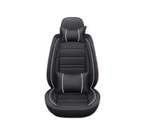CQRBNE Interior Accessories 5 Seat Full Coverage Universal Seat Cover For All Car Models For MDX For Astra For RDX For CDX For ZDX Auto Seat Covers(C black white 5 seats)