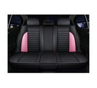 CQRBNE Interior Accessories For Benz C200 C300 A160 180 B200 For GLA For GLE S600 E Class ML E Leather Car Seat Covers Auto Seat Covers(Pink Rear)