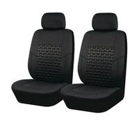 CQRBNE Interior Accessories For Fiat For Ducato 2+1 Universal 4mm Sponge Seat Covers Fit For Most Van Truck Auto Seat Covers(A Black)