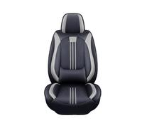 CQRBNE Interior Accessories For Fiat For Panda 3D Lumbar Support Full Coverage Car Seat Cover Auto Seat Covers(L Gray 5 Seat)