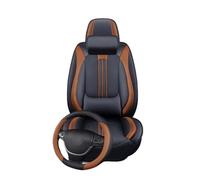 CQRBNE Interior Accessories For Fiat For Panda 3D Lumbar Support Full Coverage Car Seat Cover Auto Seat Covers(I Coffee 5 Seat)