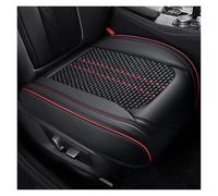 CQRBNE Interior Accessories For Fiat For Panda For Lancia For Ypsilon Universal Style Ice Silk Car Seat Cover 3D Cushion Auto Seat Covers(C Black Red 1 Seat)