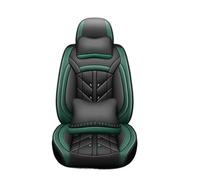 CQRBNE Interior Accessories For Fiat For Panda Universal Style Full Coverage Car Seat Cover Auto Seat Covers(J Black Green 5 Seat)