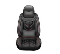 CQRBNE Interior Accessories For Fiat For Panda Universal Style Full Coverage Car Seat Cover Auto Seat Covers(H Black 5 Seat)