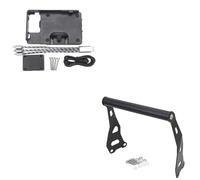 CQRBNE Motorbike Phone Mount For ROYAL For ENFIELD For HIMALAYAN 2016-2020 Motorcycle Windshield Stand Holder(B and 22mm)