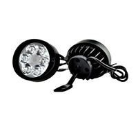 CQRBNE Motorcycle Headlamp Motorcycle Headlight Fog Driving Lights Front Head Lamp 6 LED 12V-85V Motorcycle Front Headlight