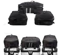 CQRBNE Motorcycle Saddlebag For BMW R 1200 1250 GS LC, Adventure Waterproof Bag, Top Box Panniers, Black, Large