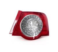 CQRBNE Rear Tail Light Lens For Passat B6 For Sedan 2006 2007 2008 2009 2010 2011 Outer Inner LED Rear Brake Lamp DRL Car Tail Lights Car Taillight Shell(Outer Right)