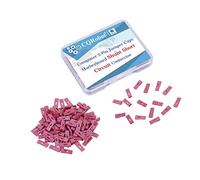 CQRobot 100 Pieces Red Standard Computer Jumper Caps with Handle Pin Shunt Short Circuit 2P Connector 2.54mm. for Arduino Raspberry Pi PCB PC DVD HDD Motherboard Shorting and Other Project.