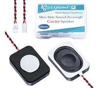 CQRobot 2 Pieces/1 Pair 35 mm * 25 mm * 6.8 mm Side Sound 8 Ohm 2 Watt / 3 Watt Rectangle Cavity Speaker, JST 1.25 mm 2-Pin Interface Wire, for Computer Electronic Project Application Components.