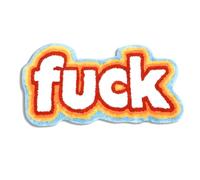 CQSVUJ Funny Rug,Funky Rugs for Bedroom,Funny Cute Bathroom Mat Decor Cool Rugs,Soft Plush Rug Floor Mat Non-Slip Machine Washable,Fluffy Shaggy Bedside Accent Rug (Fuck, M(60 * 90cm))