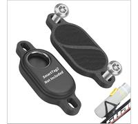 CQT Bike Mount for Samsung Galaxy SmartTag2, Under Bicycle Bottle Cage, Anti-Theft Protective Holder with Security Screws