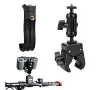 CQT Motorcycle Bicycle Mount Bracket for DJI RC-N3/N2/N1 Remote Controller Accessories Cycling Bike Handlebar Holder Clamp for DJI Lito 1/X1 Mini 5 4 3 Pro Air 3 3S 2S/Neo 2/Mini 4k 2/Flip Specta Mini