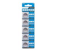 CR 2032 Batteries, 5 Piece Mini Round Coin Cells, 3V Long-Life Lithium Battery, 200mAh Capacity, Compact Design, Perfect for Portable Electronics, Wireless Headsets, Hearing Aids