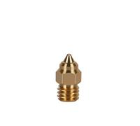 CR-6 SE Nozzle Copper Plated Hard Steel Brass 3D Printer Parts Nozzles 0.4mm For CR6 CR5 PRO Ender 3 S1 Pro CR10 V2 5(1 Brass,0.8mm)