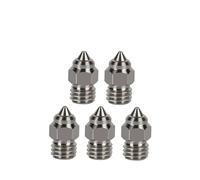 CR-6 SE Nozzle Copper Plated Hard Steel Brass 3D Printer Parts Nozzles 0.4mm For CR6 CR5 PRO Ender 3 S1 Pro CR10 V2 5(5 Plated Copper,0.25mm)
