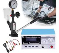 CR-C Diesel Common Rail Injector Tester Kit,CR-C Multifunction Diesel Common Rail Injector Tester, 600 Bar 8000PSI CRC Multi function Diesel Common Rail Injector Tester + S60H Fuel Nozzle