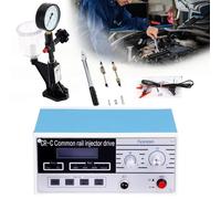 CR-C Diesel Common Rail Injector Tester Kit with S60H Fuel Nozzle,600 Bar 8000PSI Multifunction Diesel Injector Testing Machine,Drive Fuel Repair Tool for 6190/6200/6170 Diesel