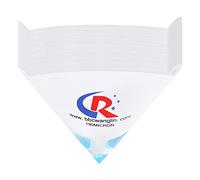 CR CHRWLIN Pro Grade Paint Strainer, 50pcs 190 Micron Fine Nylon Mesh Paper Filter, Anti-Clogging for Smooth Paint Flow, for Paint Sprayers, Automotive, Woodworking, and Home Decoration(Water-Based)