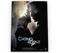 CR James Bond POSTER Glossy Borderless of Various Sizes & Frame Option (A1 size 33.1 x 23.4 Inch / 841 x 594 mm, 02)