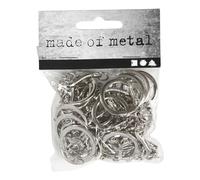 Cr Key Chain 2.3cm 25pc