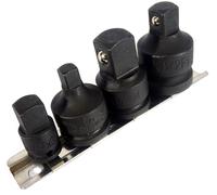 CR-MO IMPACT ADAPTER REDUCERS 3/8, 1/4;, 1/2 (4 PCS) BGS-technic Germany