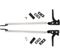 CR-MOESANCO® Kit Compass Right + Left for Caravan, 23 cm, Arm for Motorhome Window, Holding Bracket, 230 mm Lift Support