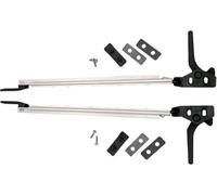 CR-MOESANCO Right + Left Compass Kit for Caravan 27.8 cm, Arm for Window Motorhome Support Holding 276 mm Support Lift