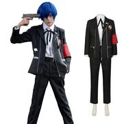 CR ROLECOS Anime PERSONA3 Cosplay Yuki Makoto Cosplay Costume Outfit Uniform Yuki Makot Cosplay Carnival Party Costume S