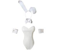 CR ROLECOS Bunny Costume Women's Sakurajima Mai Bunny Cosplay Costume One-Piece Bodysuit - X-Large