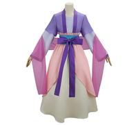 CR ROLECOS Maomao Cosplay Costume Hanfu The Apothecary Diaries Costume Women's Outfits Anime Halloween Suits Purple XL