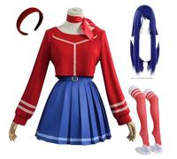 CR ROLECOS Mita Cosplay Horror Game Miside Costume Japanese School Sailor Dress Full Set Halloween 3XL