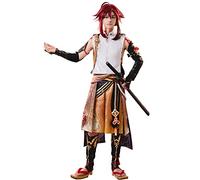 CR ROLECOS Shikanoin Heizou Cosplay Genshin Men's Heizou Cosplay Outfit Suit Set Halloween Costume L