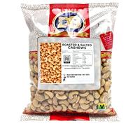 CR Snacking Roasted Salted Cashews 1kg - Premium Quality Cashew Nuts 1kg, On The go Nuts Snacks, Source of Protein.