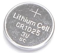 CR1025 3V Button Cell Battery Pack of 2 Ideal for Small Electronic Devices such as Watches, Calculators and Medical Devices High Durability and Reliability.