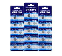 CR1216 X5 Lithium Coin Cell Battery 3v (Pack of 5)